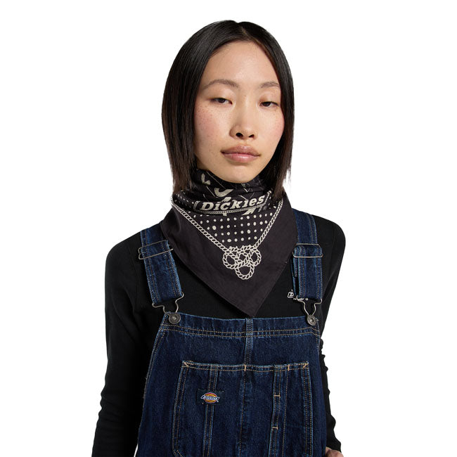 Dickies Slayden Bandana, Black Scarfs Dickies