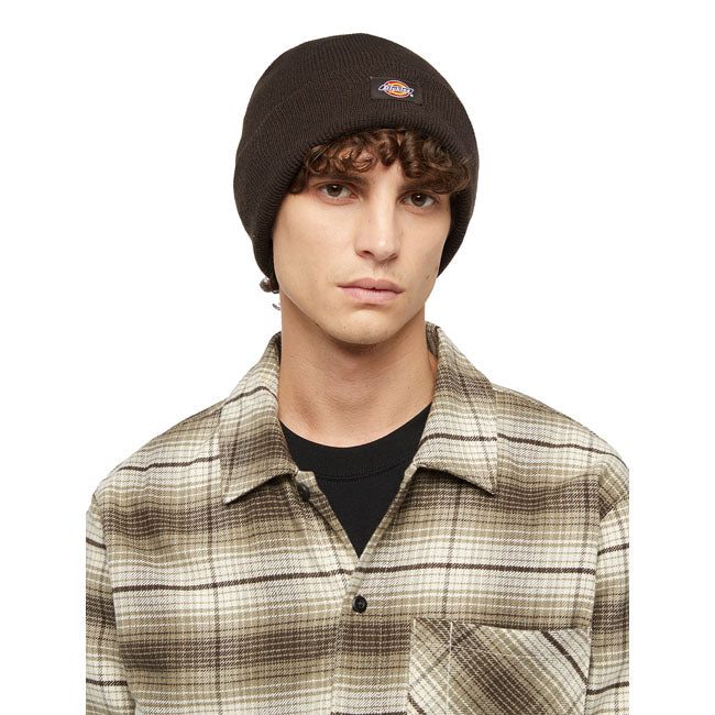 Dickies Gibsland Beanie, Dark Brown Beanie Dickies