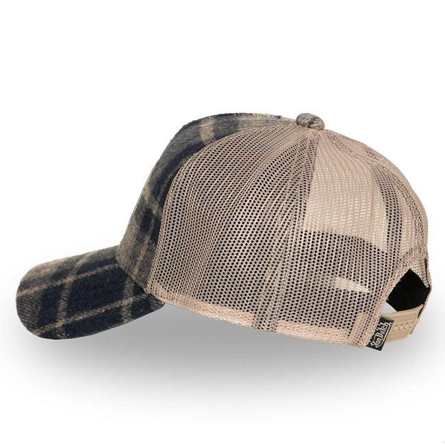 Von Dutch Carreaux cap gray CAPS Von Dutch