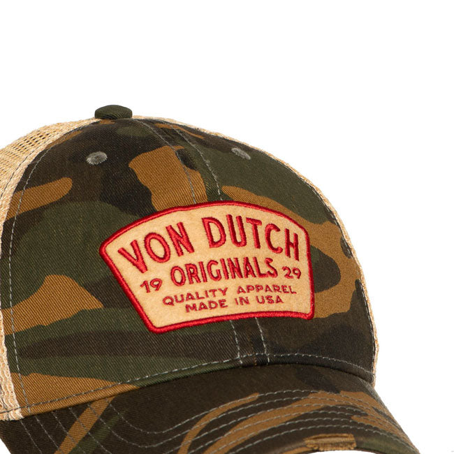 Von Dutch Mac cap camo CAPS Von Dutch