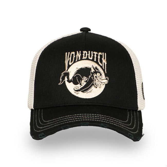 Von Dutch Wild Wolf cap black/white CAPS Von Dutch