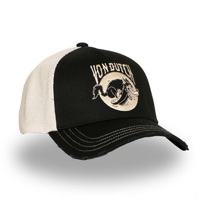 Von Dutch Wild Wolf cap black/white CAPS Von Dutch