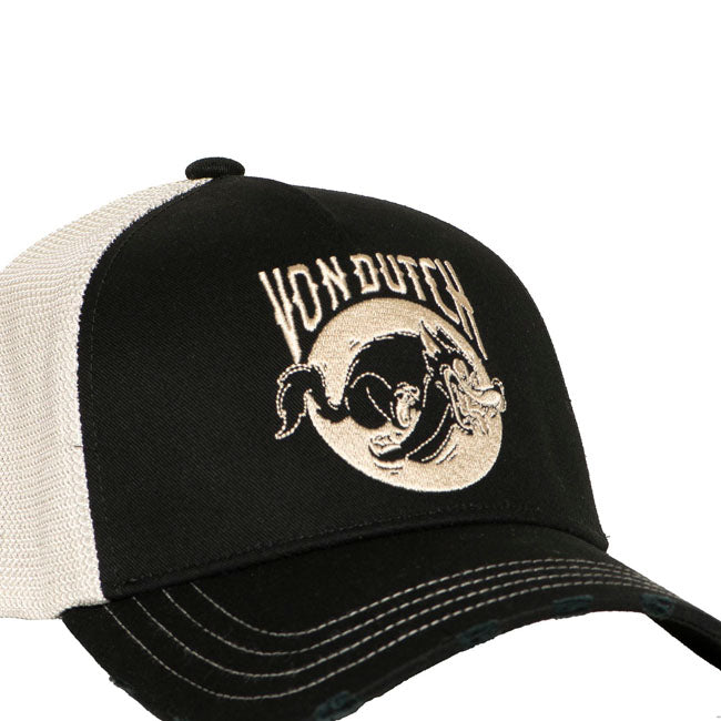 Von Dutch Wild Wolf cap black/white CAPS Von Dutch