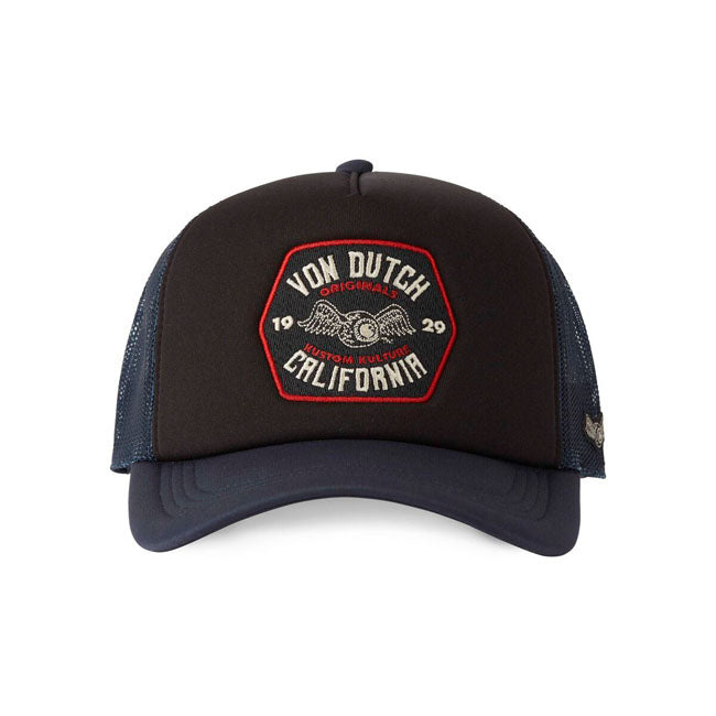 Von Dutch Foam Eye cap blue/black CAPS Von Dutch