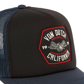 Von Dutch Foam Eye cap blue/black CAPS Von Dutch