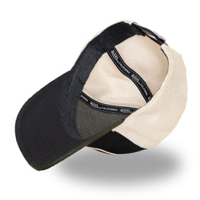 Von Dutch Semi-Curved Skull cap black/green/white CAPS Von Dutch