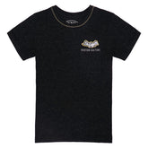 Von Dutch Strass female t-shirt black T-SHIRTS Von Dutch