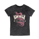 Von Dutch Vipere female t-shirt black T-SHIRTS Von Dutch