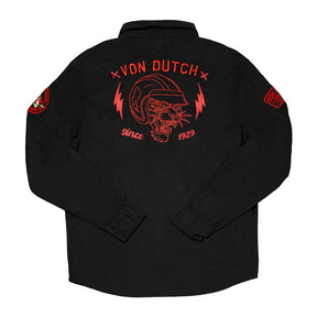 Von Dutch Pick jacket black JACKETS MALE Von Dutch