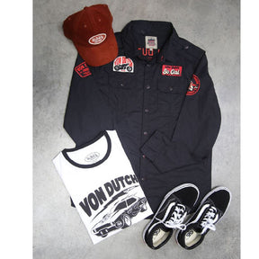 Von Dutch Pick jacket black JACKETS MALE Von Dutch