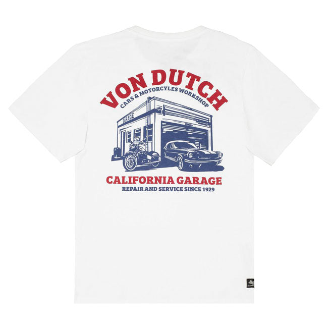 Von Dutch Repar t-shirt white T-SHIRTS Von Dutch