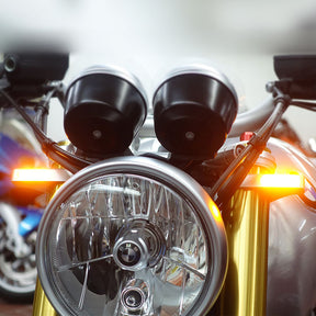 Heinz Bikes Turnsig Led 47/49 Mm Ch Turn Signals Heinz Bikes
