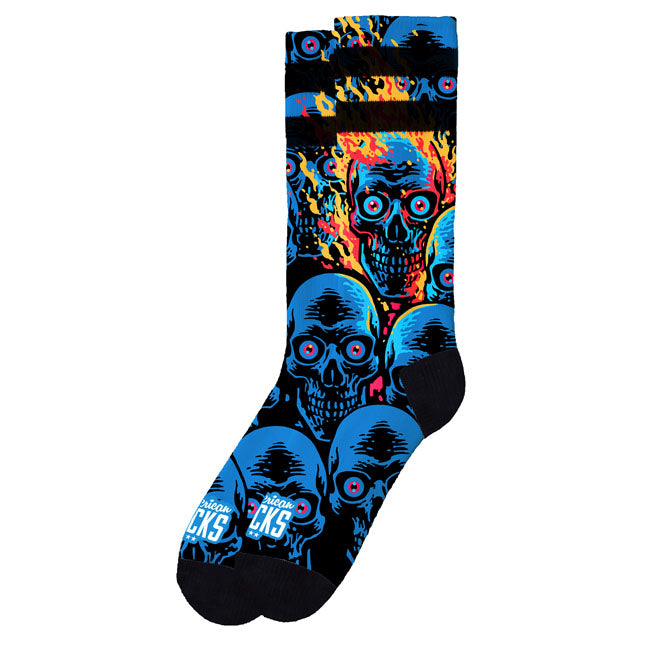 American Socks Knucklehead Mid High socks blue Socks American Socks