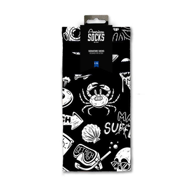American Socks Hella Hot Signature socks black Socks American Socks