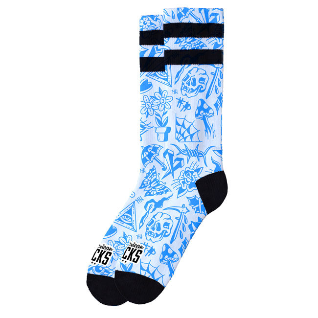 American Socks Freaked Signature socks blue Socks American Socks