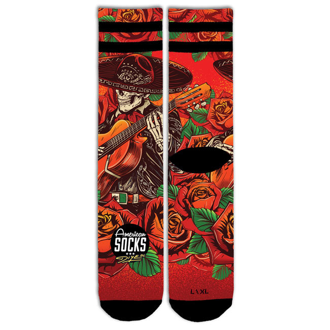 American Socks El Mariachi Signature socks red Socks American Socks