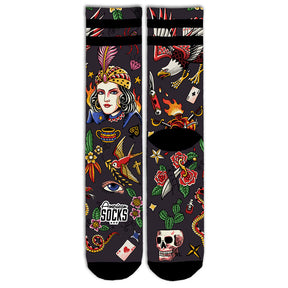 American Socks Sorcerer Signature socks black Socks American Socks