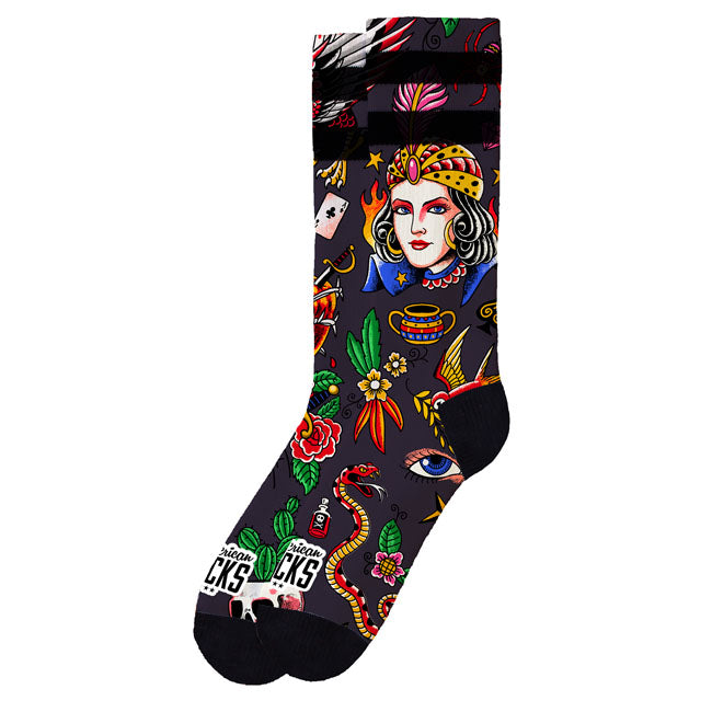 American Socks Sorcerer Signature socks black Socks American Socks