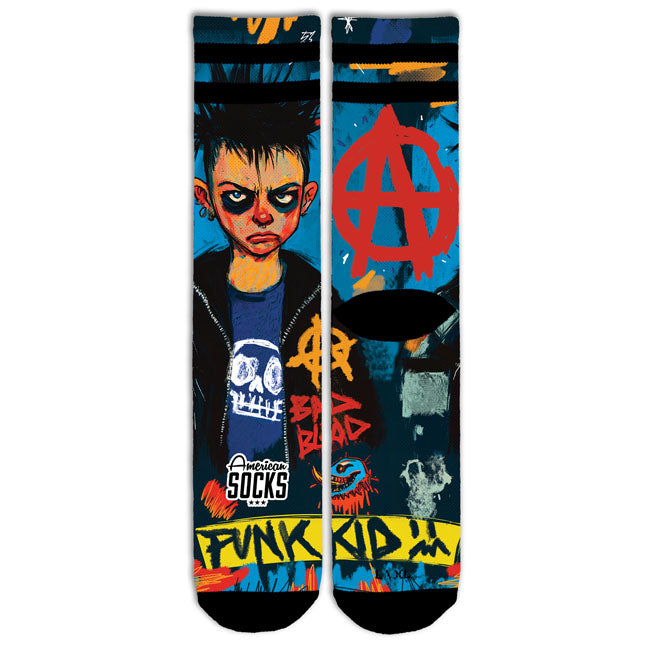 American Socks Youth Regegade Signature socks blue Socks American Socks