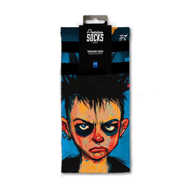 American Socks Youth Regegade Signature socks blue Socks American Socks