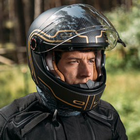 By City 90 Degrees Carbon helmet gold HELMETS By City