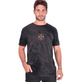 WCC Motorcycle Co. Vintage t-shirt black wash T-SHIRTS West Coast Choppers