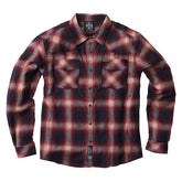 WCC Outlaw Flannel shirt red/grey SHIRTS West Coast Choppers