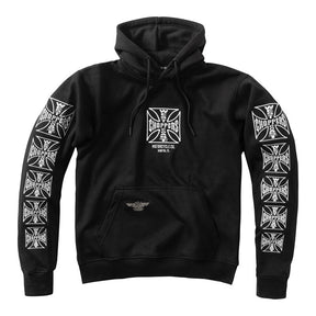 WCC Dominator hoodie black HOODIES West Coast Choppers