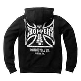 WCC Dominator zip hoodie black HOODIES West Coast Choppers