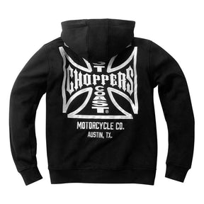 WCC Dominator zip hoodie black HOODIES West Coast Choppers