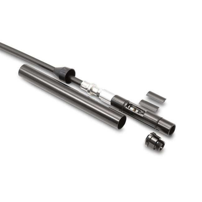 Motion Pro Cable Black Vinyl, Clutch Lw Top Half: +7.0 Of Std. Cables Clutch Motion Pro