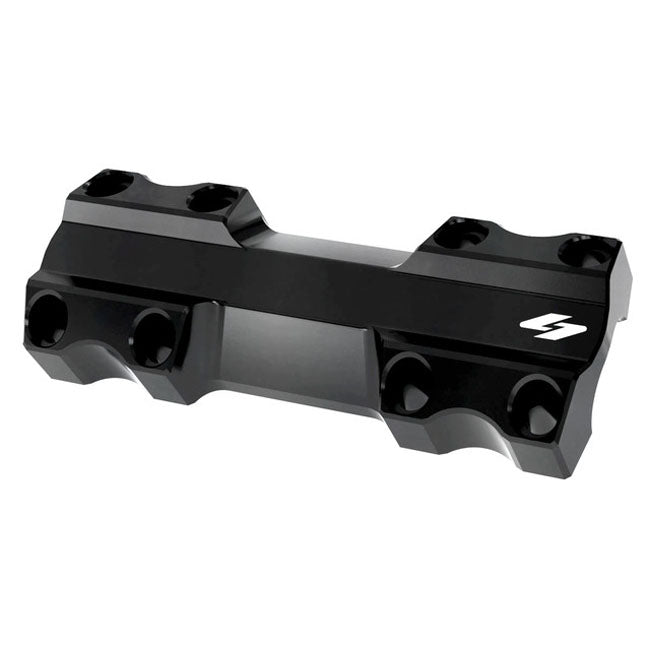 Isolated Riser 1" Top Plate, Black Riser Top Clamp Kraus Motor Co.