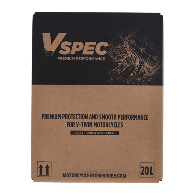 Vspec, 10W40 (Semi Synthetic) motor oil. 20 liter box OILS Vspec