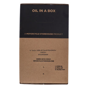 Vspec, 10W40 (Semi Synthetic) motor oil. 20 liter box OILS Vspec