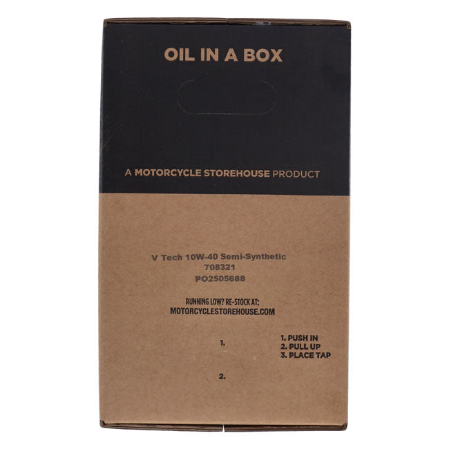Vspec, 10W40 (Semi Synthetic) motor oil. 20 liter box OILS Vspec