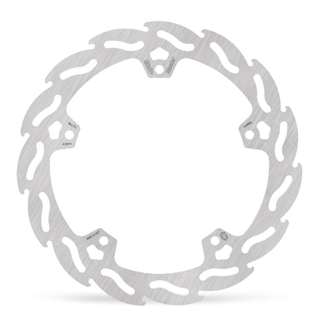 *6 DAYS EXTRA TRANSIT TIME* Moto-Master, ''Flame'' rigid brake rotor. Rear right BRAKE ROTORS Moto Master