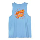 Santa Cruz Partial Dot top pacific blue TANK TOPS Santa Cruz