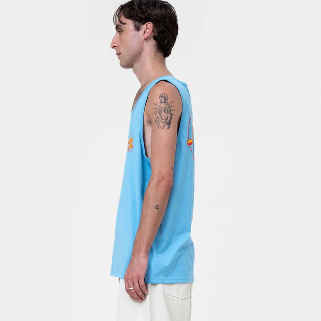 Santa Cruz Partial Dot top pacific blue TANK TOPS Santa Cruz