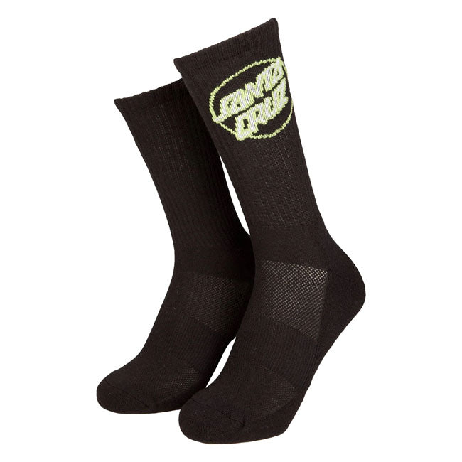 Santa Cruz Partial Dot sock pacific blue&black Socks Santa Cruz