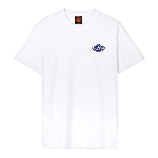 Santa Cruz Winkowski UFO Dot t-shirt white T-SHIRTS Santa Cruz