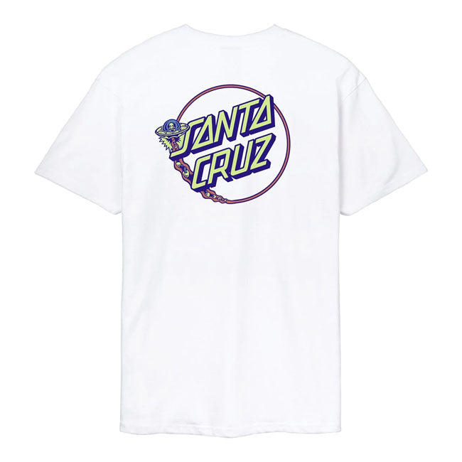 Santa Cruz Winkowski UFO Dot t-shirt white T-SHIRTS Santa Cruz