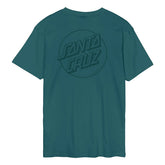 Santa Cruz Tonal Opus Dot Stripe t-shirt cosmic teal T-SHIRTS Santa Cruz
