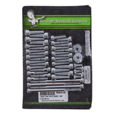 GW, cam/transm./primary side cover mount kit. Chrome Allen SIDE COVER MOUNT KITS Gardner Westcott