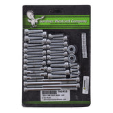 GW, cam/transm./primary side cover mount kit. Chrome Allen SIDE COVER MOUNT KITS Gardner Westcott