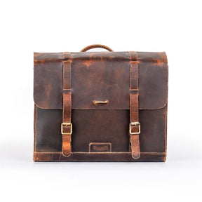 Trip Machine, Legacy Saddlebag set. Cognac TOURING LUGGAGE Tripmachine