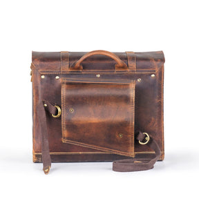 Trip Machine, Legacy Saddlebag set. Cognac TOURING LUGGAGE Tripmachine