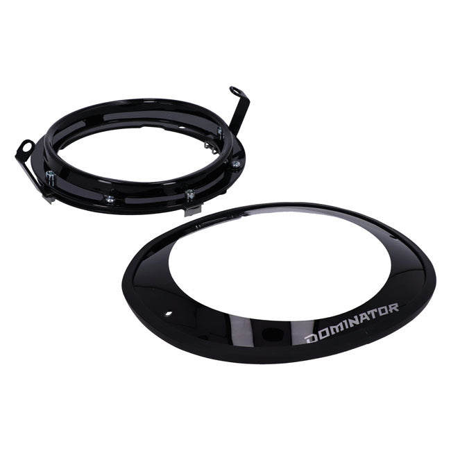 Dominator, FXLRST headlamp bracket kit for Dominator lens HEADLAMP BRACKETS Dominator Motorcycles