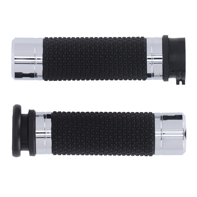 Avon Grips Grips Avon K25 Cable Chrome Grips Avon Grips