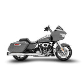 Zard, Racing Slip-Ons with Black Alu End Caps. Chrome EXHAUST SLIP-ONS AND MUFFLERS Zard