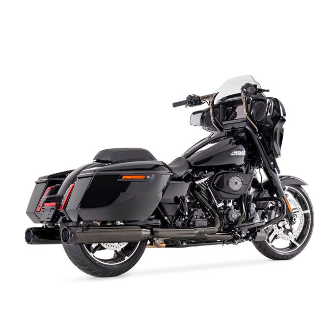 Zard Touring 4 5 Slip Ons E5 Black Exhaust Slip-Ons And Mufflers Zard